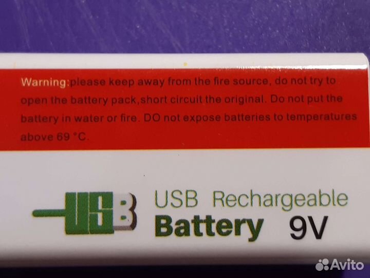 Батарейка 9v крона аккумулятор