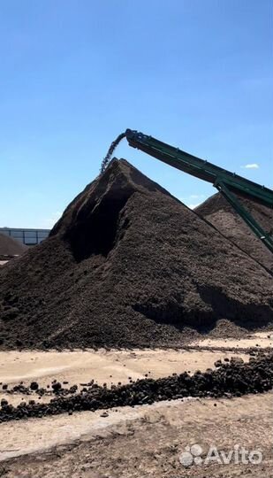 Растительный грунт - очищенный от 5 м3