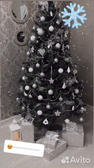 Елка искусственная пвх 180