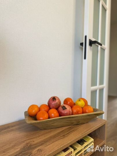 Тарелка из дерева ручной работы 3