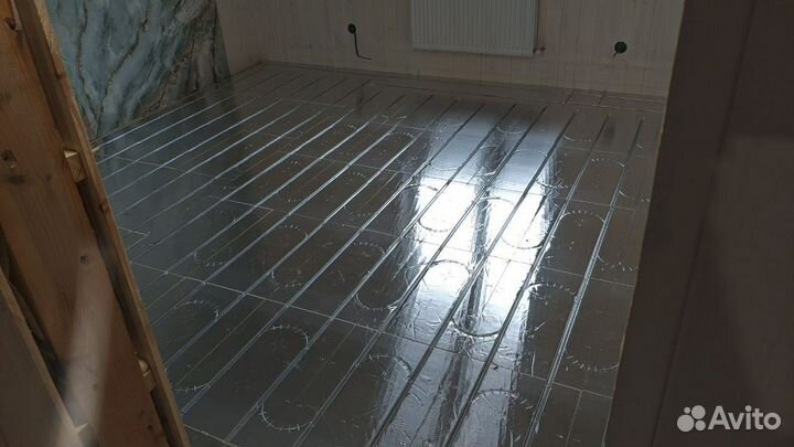 Водяной теплый пол без стяжки