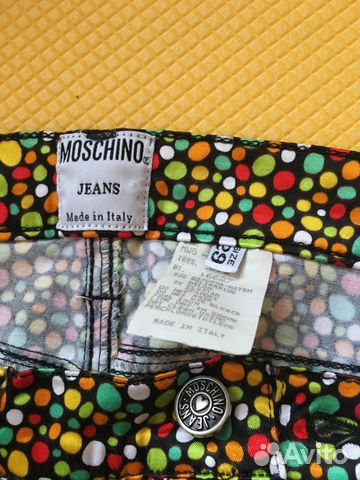 Летние джинсы Moschino, 44 размер