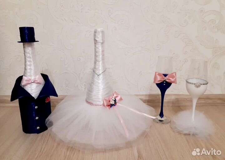 Свадебные аксессуары жених и невеста