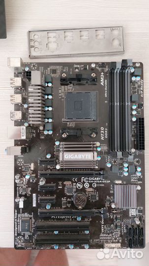Проц FX 4300 + озу 4Гб + Мать