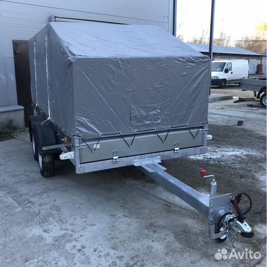 Усиленный 2х-осный прицеп 3,5х1,5