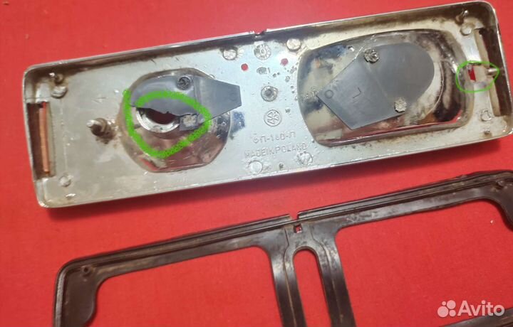 Задний фонарь левый ваз 2101 2113 бу