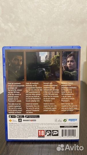 The last OF US part I ps5