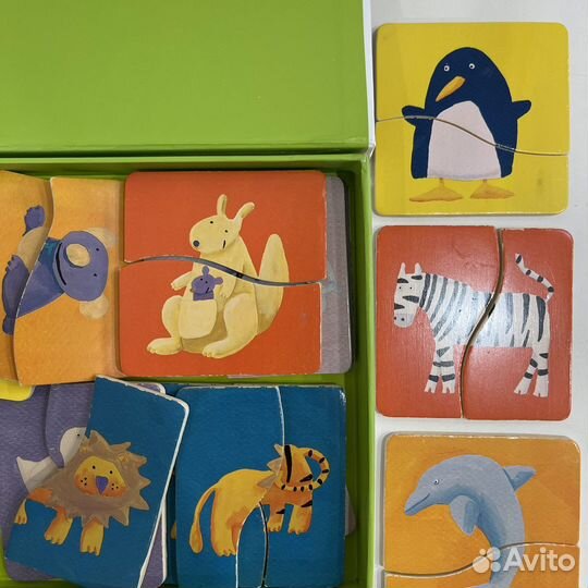 Деревянный пазл Djeco