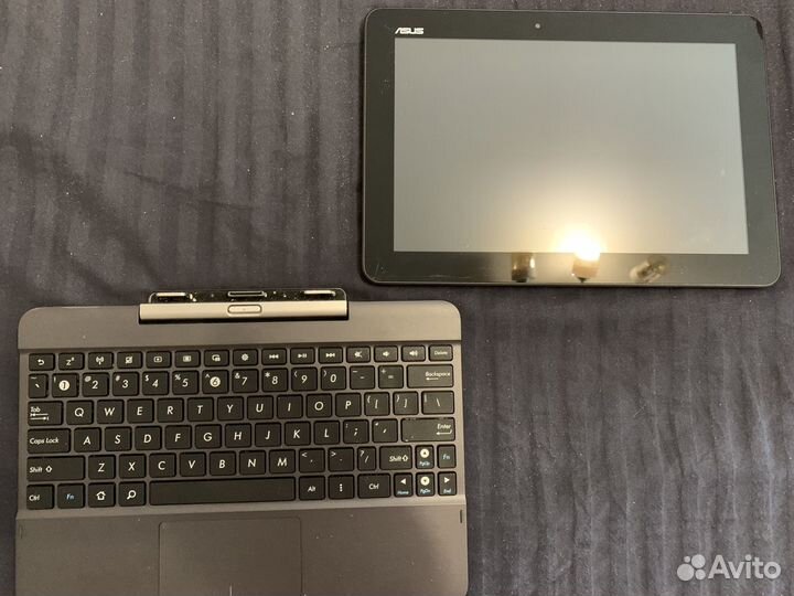 Dell ноутбук - Asus планшет - смотр детали
