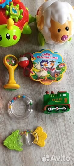 Игрушки погремушки для малышей пакетом