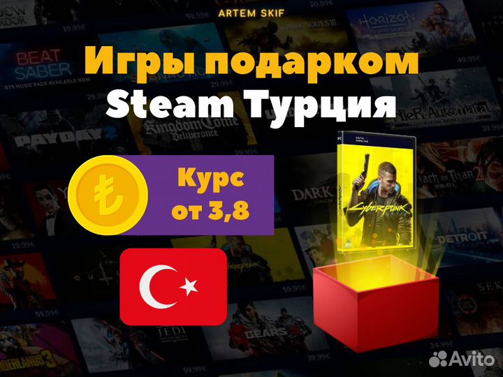 Игры подарком стим / Gift