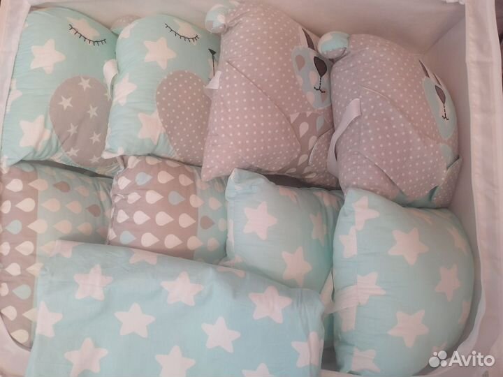Подушки для детской кроватки