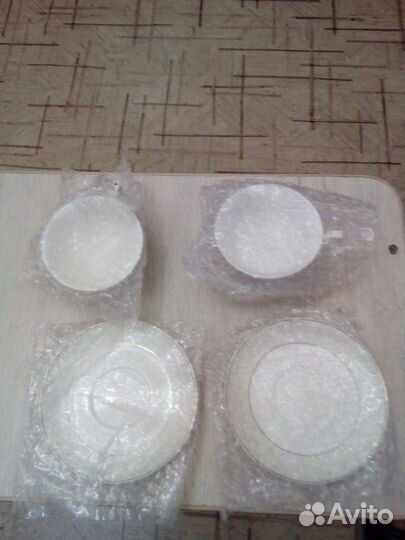 Набор чайных пар (2 чашки и 2 блюдца в наборе)