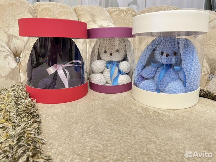 Игрушка :Зайка вязаный -ручная работа