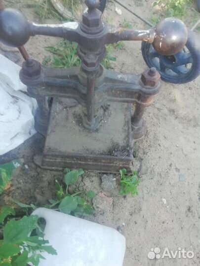 Пресс ручной антикварный