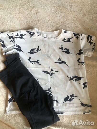 Комплект лосины и футболка для беременных