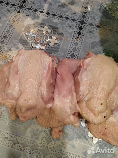 Мясо домашнего бройлера суповой набор