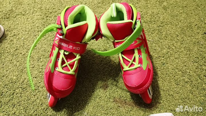 Коньки-ролики раздвижные 2 в 1