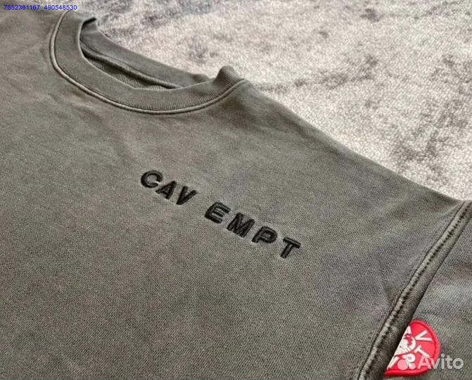 Свитшот Cav Empt: искусство погружной окраски