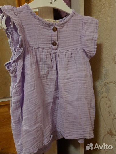 Летнее платье для девочки 74-80 р
