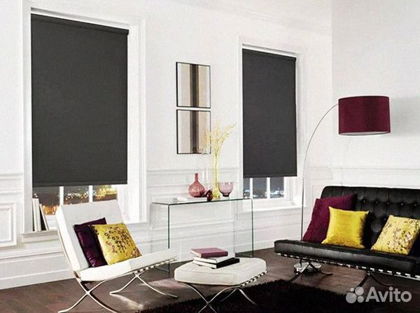 Жалюзи, шторы рулонные