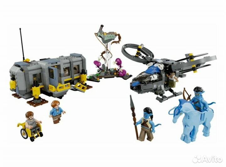 Lego Avatar 75573 Парящие горы: Зона 26 и RDA