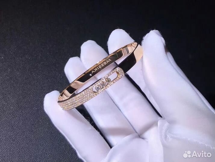 Золотой браслет с бриллиантами 1,20 ct