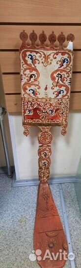 Прялка Старинная борецкая Роспись