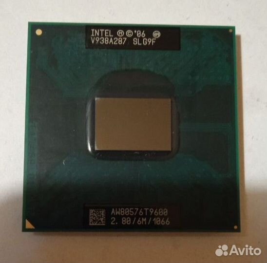 Процессор для ноутбука T9600