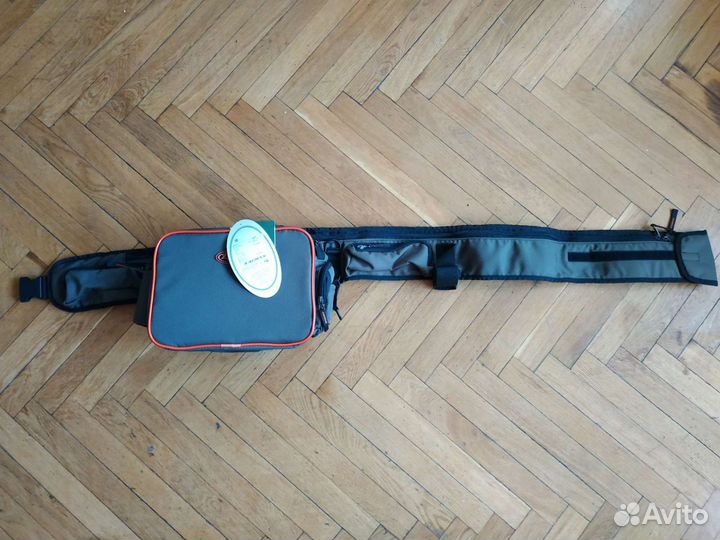 Поясная сумка + чехол для спиннинга и удочек