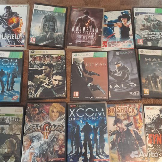 Диски на хбокс 360 игры