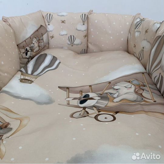 Комплект в кроватку Lappetti «Навстречу приключени