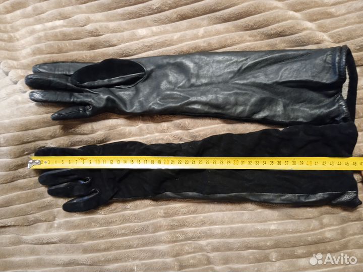 Перчатки женские кожаные 8