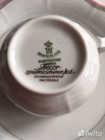 Винтажный сервиз Heinrich Wintering