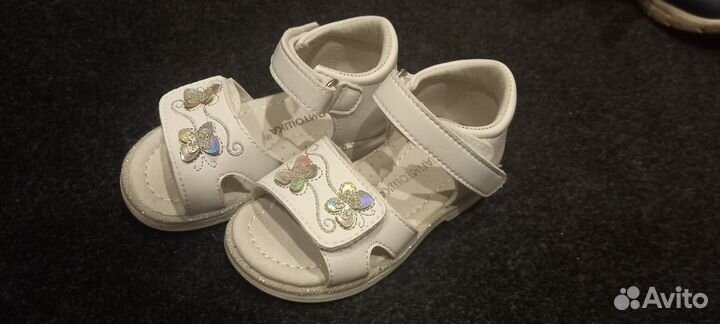 Сандалии для девочки 22 размер