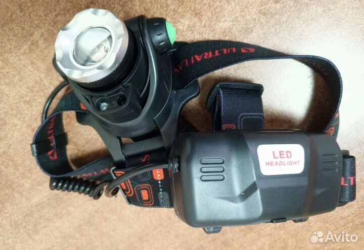 Аккумуляторный налобный фонарь Ultraflash E1336