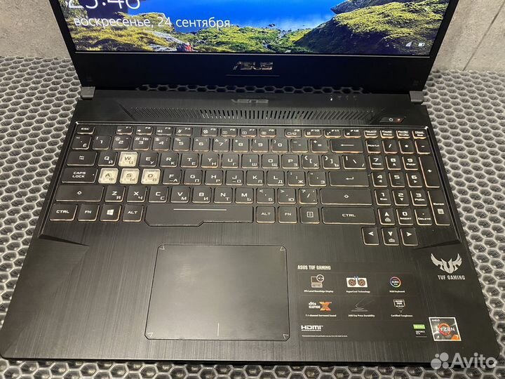 Asus TUF Gaming Ryzen 7/16гб/GTX 1660 Ti/SSD+HDD