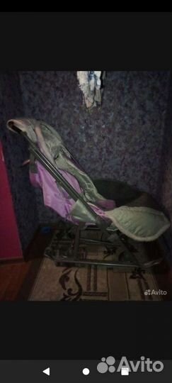 Детские санки коляска