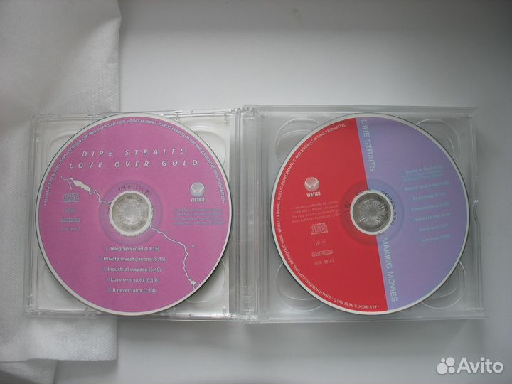 Диски аудио CD Dire Straits, John Illsley 9 шт