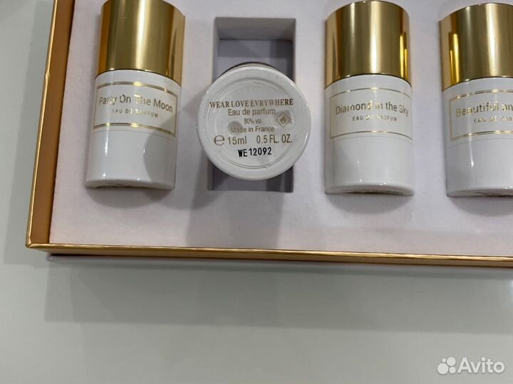 Набор миниатюр HFC White Travel Kit