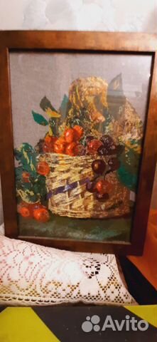 Вышивка крестом.картина в рамке