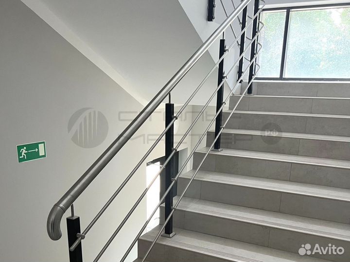 Перила поручни из нержавейки