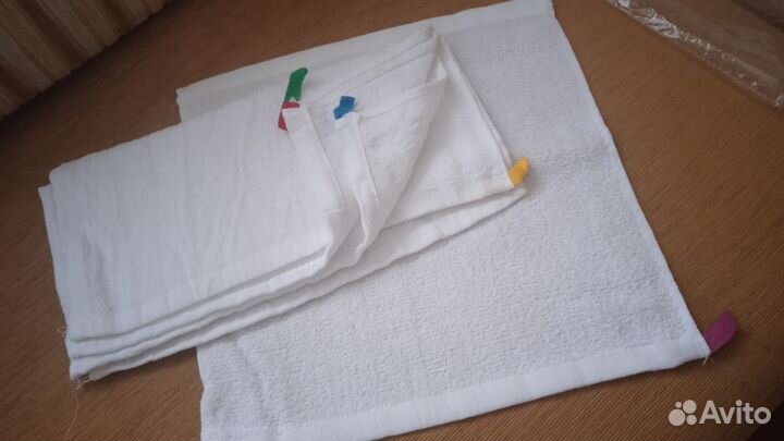 Набор махровых салфеток на петельках