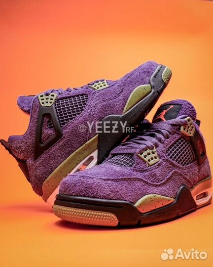 Кроссовки Nike Air Jordan 4 Retro Canyon Purple