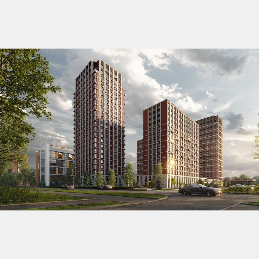3-к. квартира, 93,9 м², 23/23 эт.