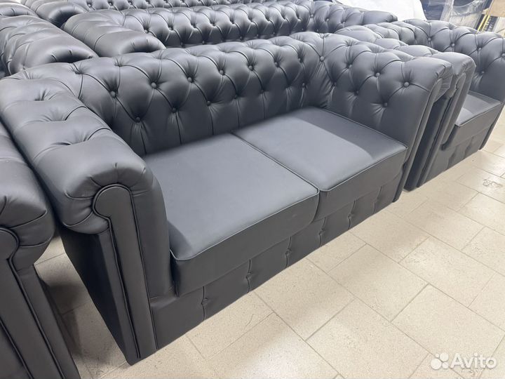 Диван Честер под заказ в кальянную