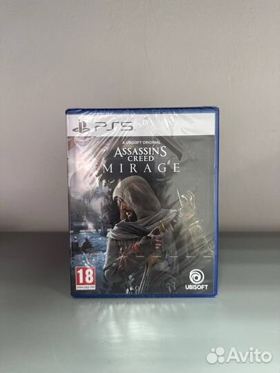 Диск с игрой PS5 Assassin Creed Mirage rus sub