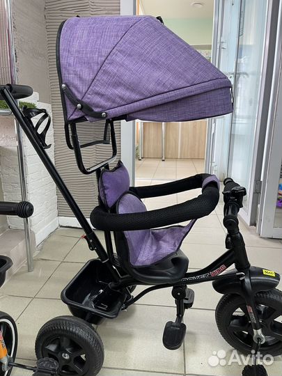 Трехколесный велосипед с родительской ручкой