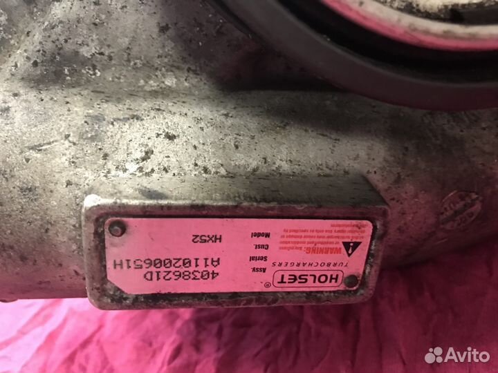 4038621 Турбокомпрессор (турбина) scania 4/R