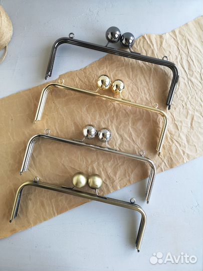 Фермуар с крупными бусинами 25 см